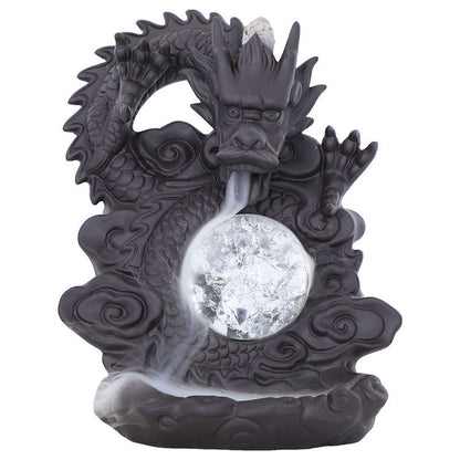 Dragon Playing Beads Sandalwood Aromatherapy Ornament