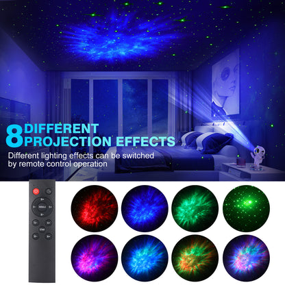 Astronaut Starlight Projection Lamp - Northern Lights & Starry Sky Projector - OptiChoice