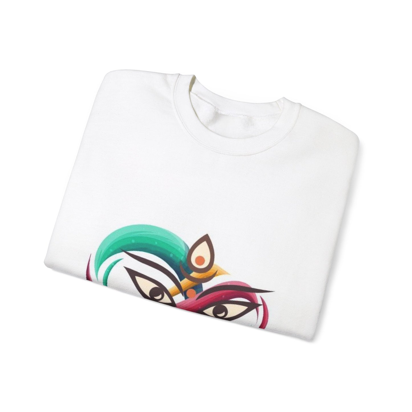 Sweatshirt ith double eye design