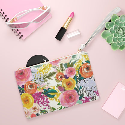 Spring Flowers Clutch Bag