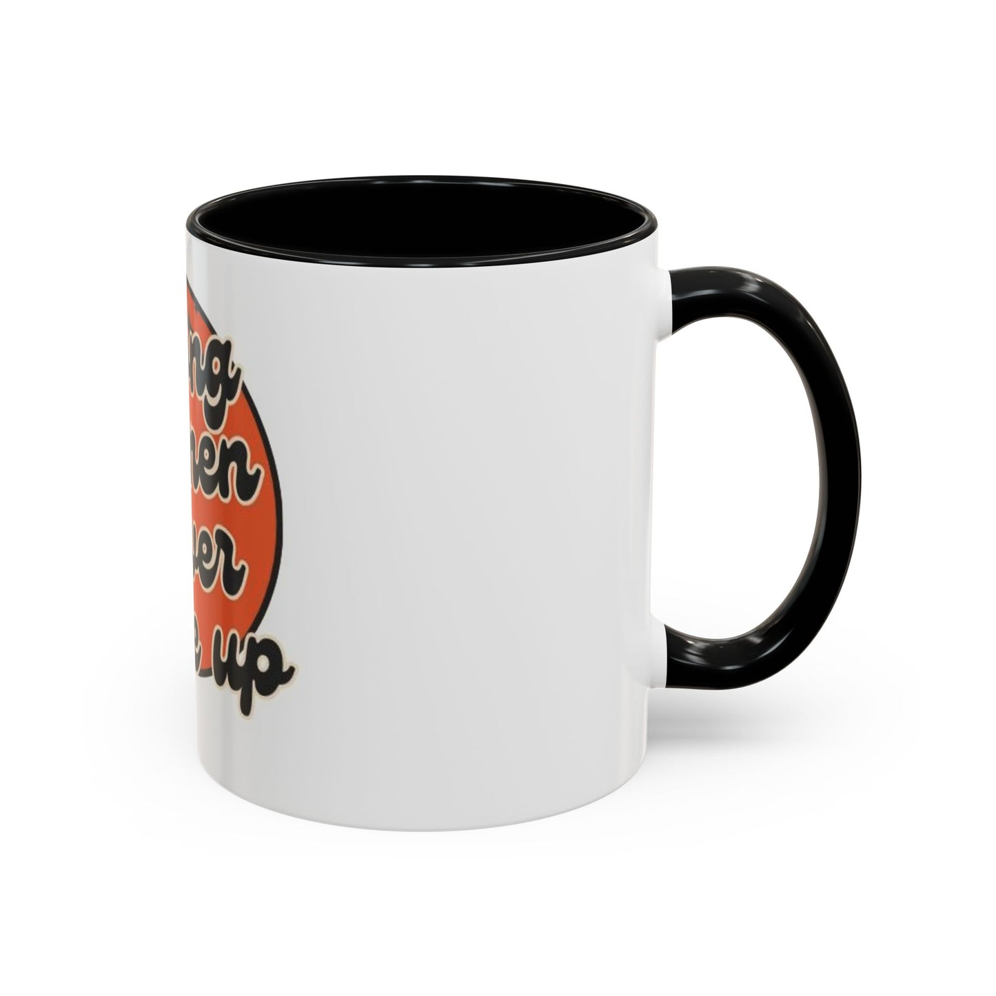 Mug with a strong woman design