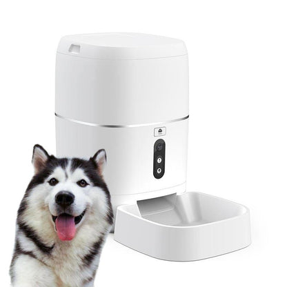 Smart Pet Automatic Feeder â€“ Effortless Feeding with Voice and Video Control - OptiChoice