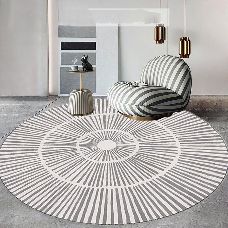 Nordic Round Coffee Table Mat: A Stylish and Functional Addition