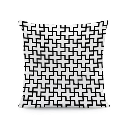 Minimalist Velvet Pillowcase | Digital Print | Home Decor | Soft and Comfortable | Modern Design