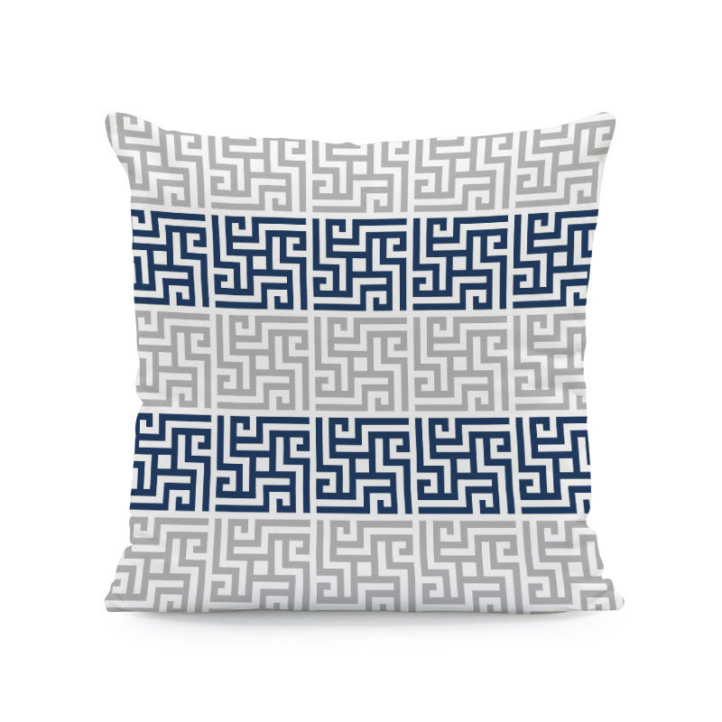 Minimalist Velvet Pillowcase | Digital Print | Home Decor | Soft and Comfortable | Modern Design