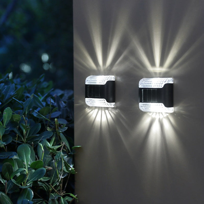 Solar Wall Lamp Outdoor Courtyard Waterproof Light Control