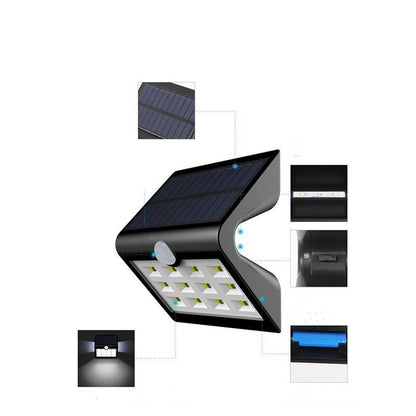 Solar Outdoor Wall Lights for Garden and Landscape Lighting