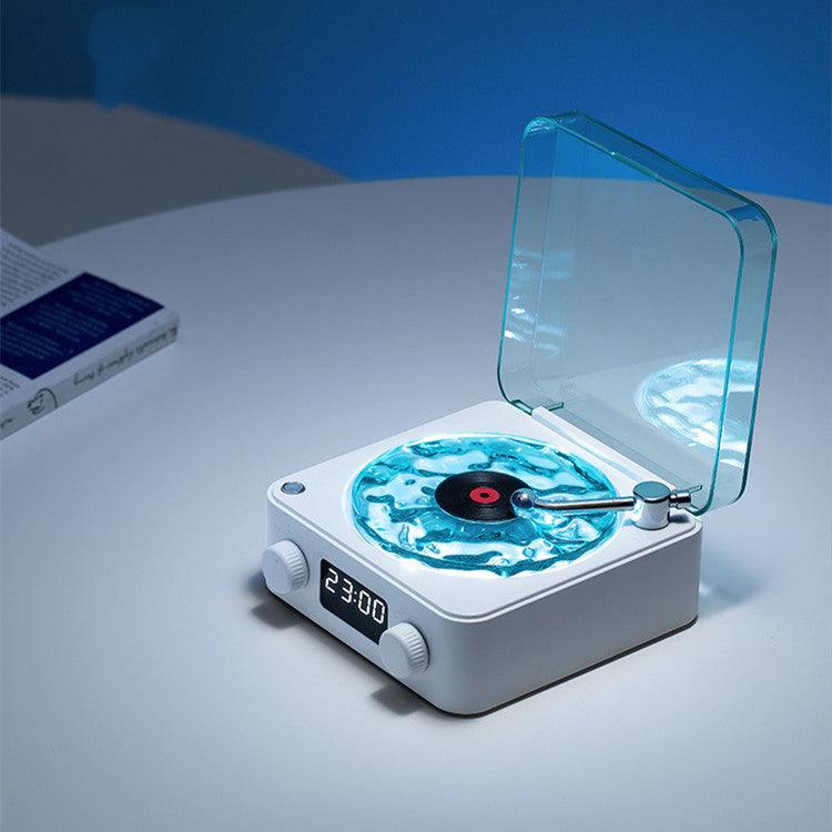 Bluetooth Record Player with Stereo Sound, White Noise & RGB Projection Lamp - OptiChoice