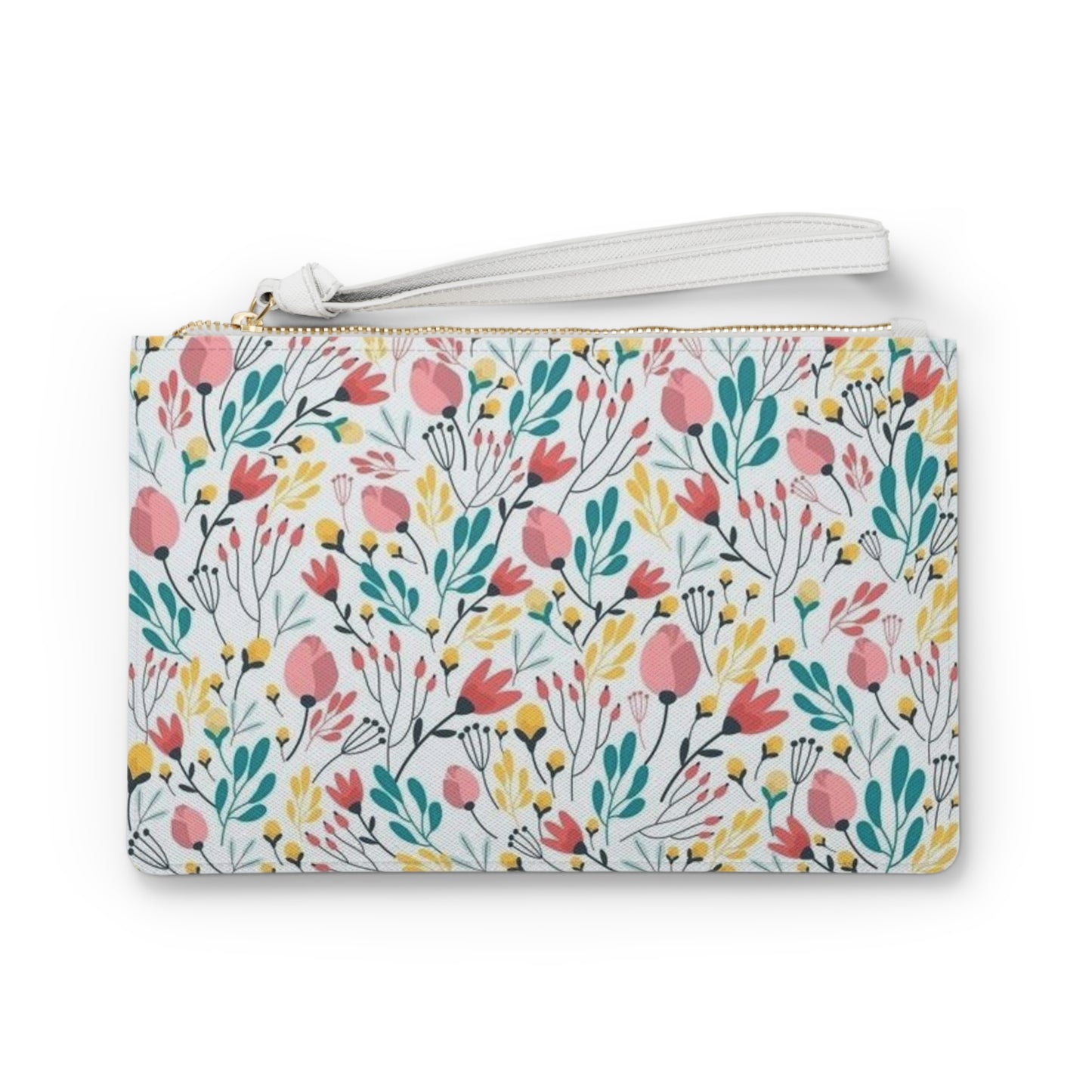 Floral Clutch Bag