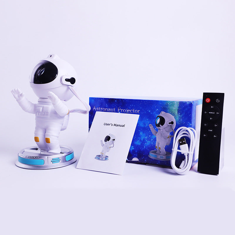 Astronaut Starlight Projection Lamp - Northern Lights & Starry Sky Projector - OptiChoice