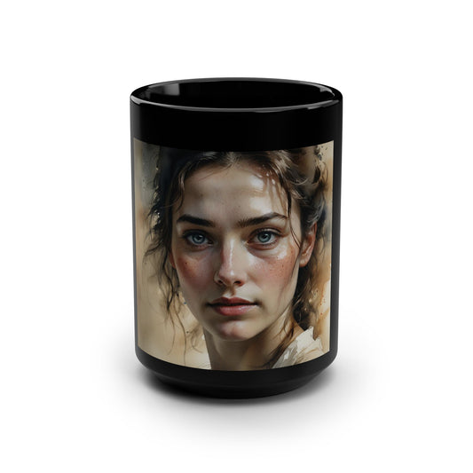 Black Mug, 15oz