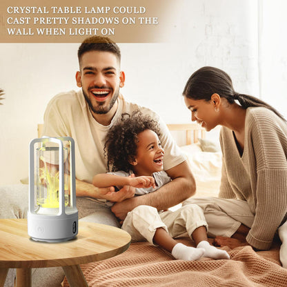 2-in-1 Acrylic Crystal Lamp & Bluetooth Speaker - OptiChoice