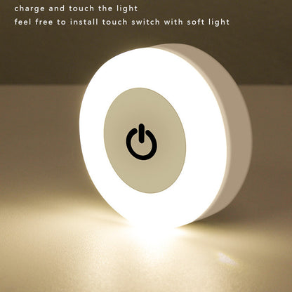 Touch Sensor Bedside Lamp: Three-Color Options