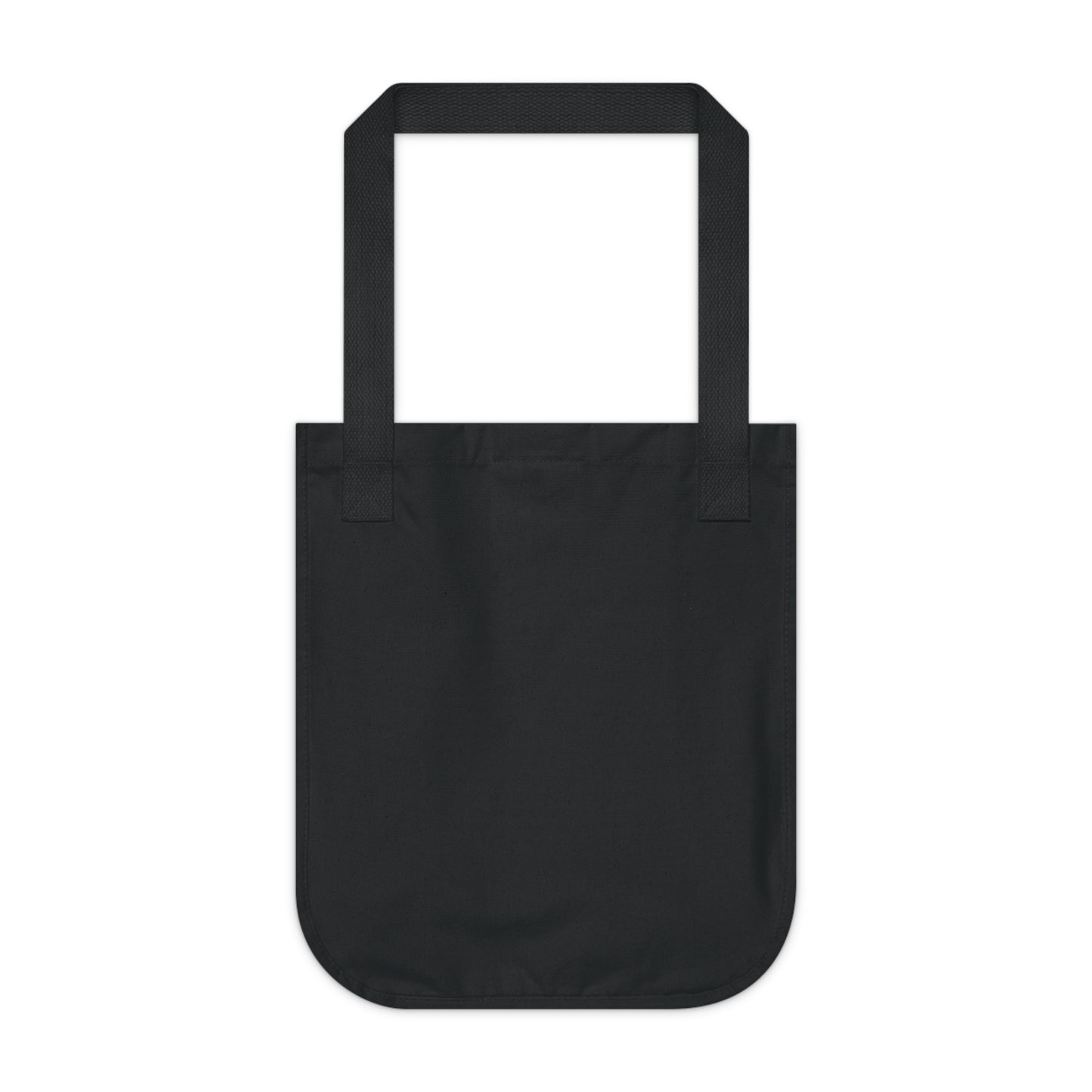 Floral Organic Canvas Tote Bag