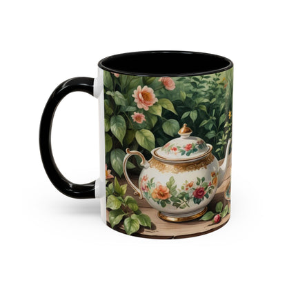 Royal teapot and kettle design mug