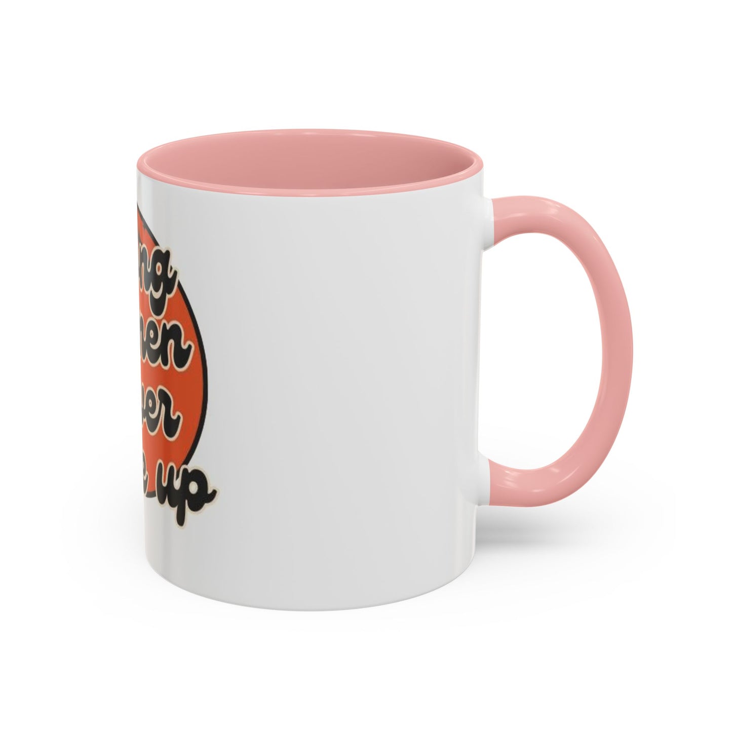 Mug with a strong woman design