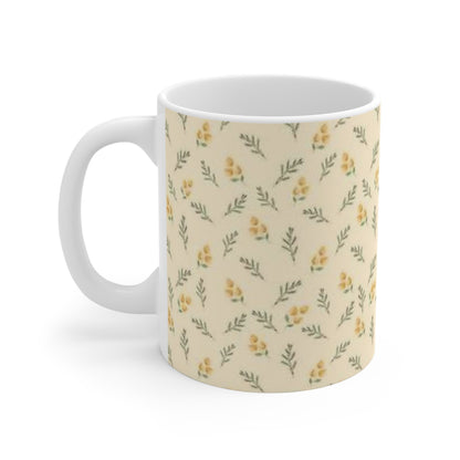 Floral Coffee Mug 11oz