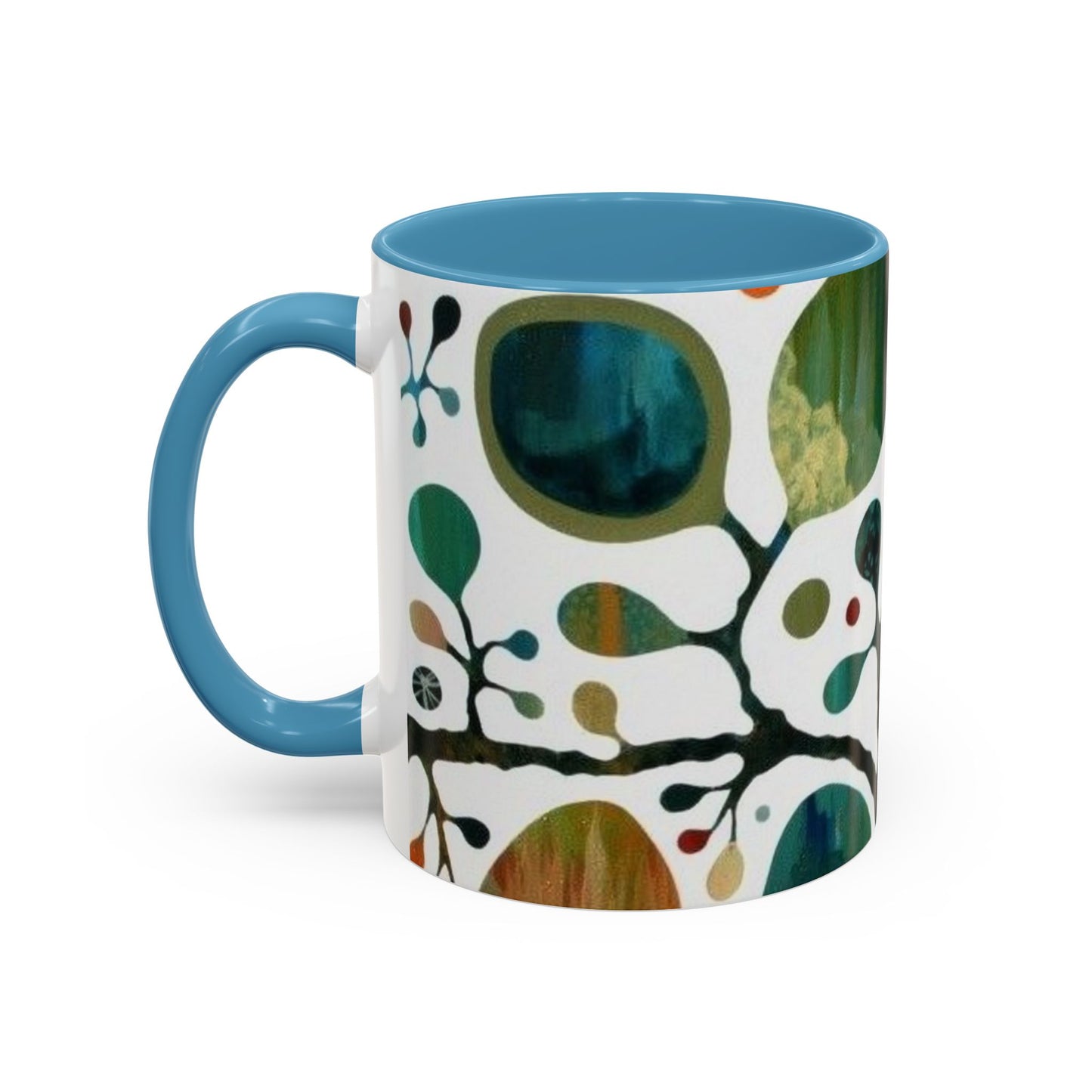 Mug with ink design