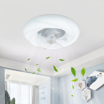 Modern LED Ceiling Fan with Light: Quiet and Efficient