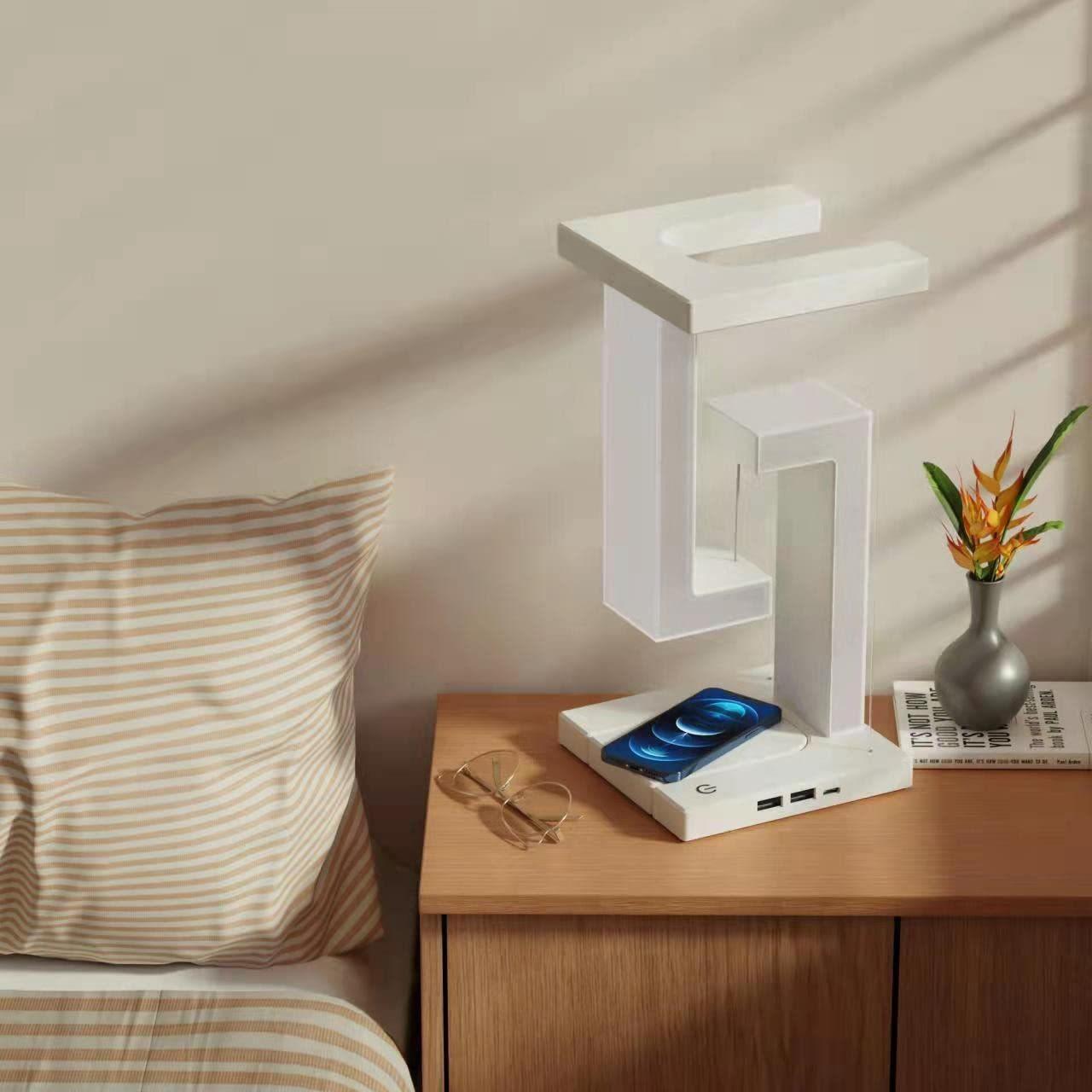 Smartphone Wireless Charging Suspension Table Lamp â€“ Innovative Illumination with Wireless Charging - OptiChoice