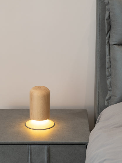 Japanese Bedside Lamp | Modern Minimalist | Touch-Sensitive | LED Light | Bedroom Decor