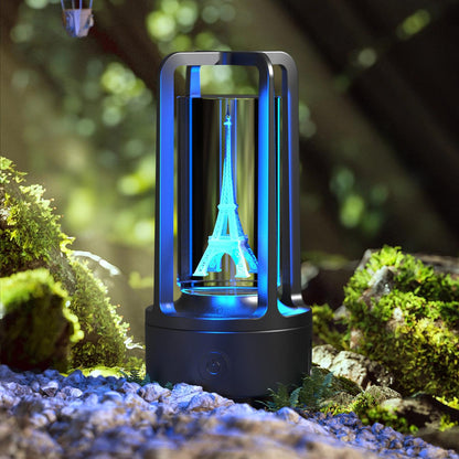 2-in-1 Acrylic Crystal Lamp & Bluetooth Speaker - OptiChoice