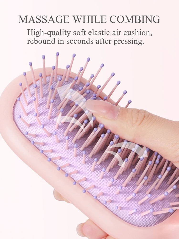 Air Cushion Hair Scalp Massage Comb | Detangling | Anti-Static | Hair Care Tool | Salon Quality