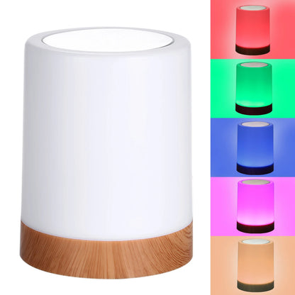 RGB Bedside Lamp | Touch Control | Dimmable | USB Rechargeable | Modern Design