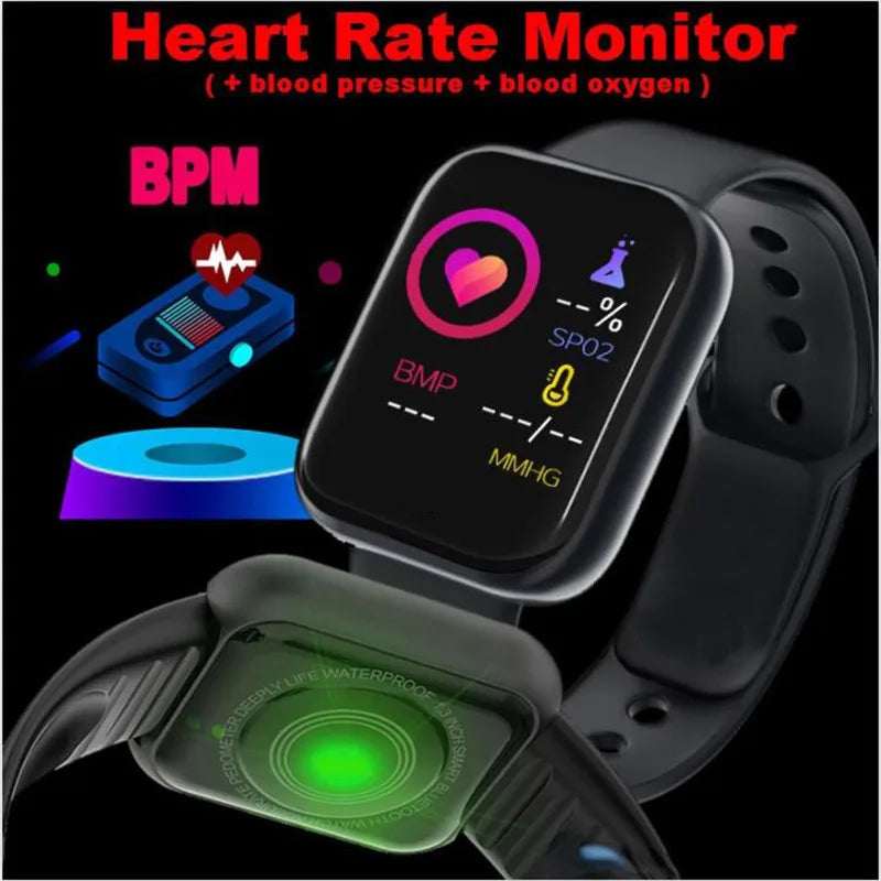 Children's Smart Watch | Fitness Tracker | Heart Rate Monitor | Step Counter | Bluetooth