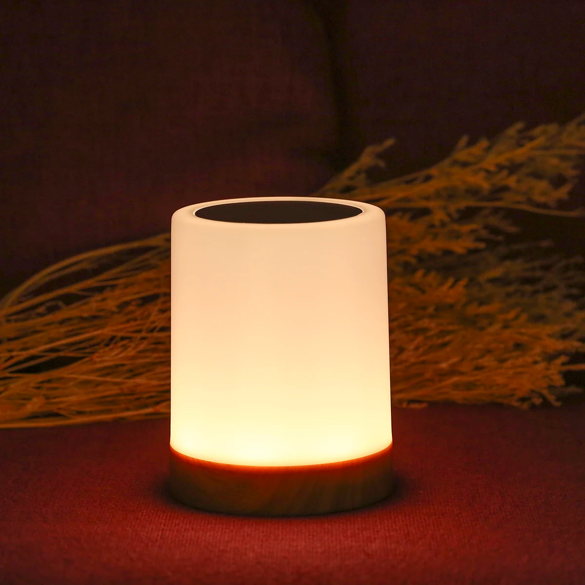 RGB Bedside Lamp | Touch Control | Dimmable | USB Rechargeable | Modern Design