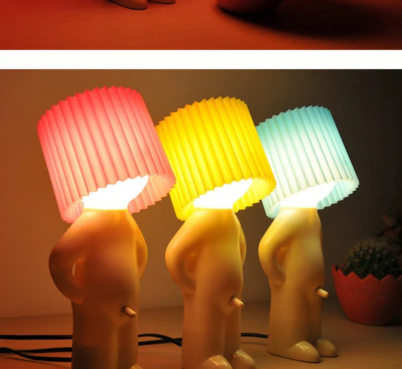 Creative Table Lamp | LED Light | Colorful Night Light | Bedroom Lamp | Children's Gift