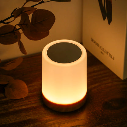 RGB Bedside Lamp | Touch Control | Dimmable | USB Rechargeable | Modern Design