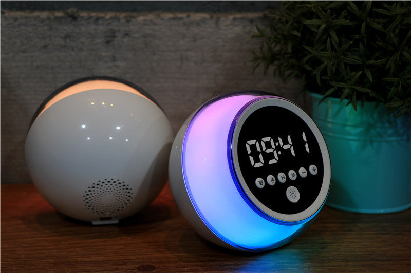 Bluetooth 5.3 Speaker with Alarm Clock | LED Digital Display | Wireless | Portable | Home Decor