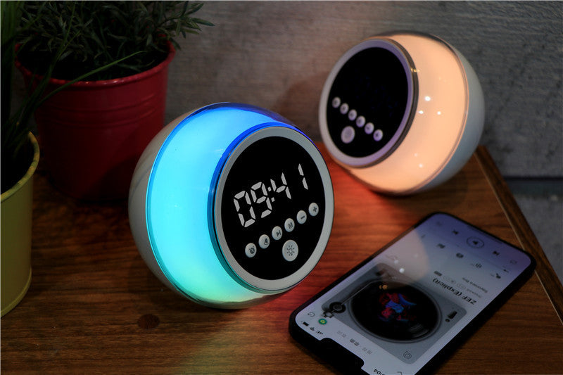 Bluetooth 5.3 Speaker with Alarm Clock | LED Digital Display | Wireless | Portable | Home Decor