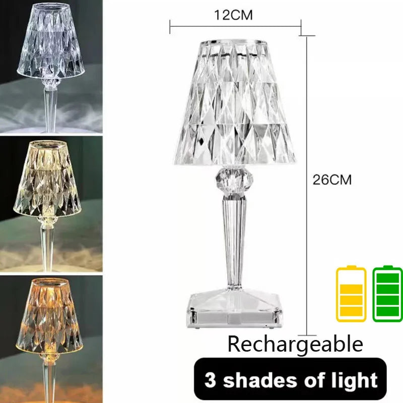 Modern LED Table Lamp | Dimmable | Energy-Efficient | Home Decor | Bedroom Lamp