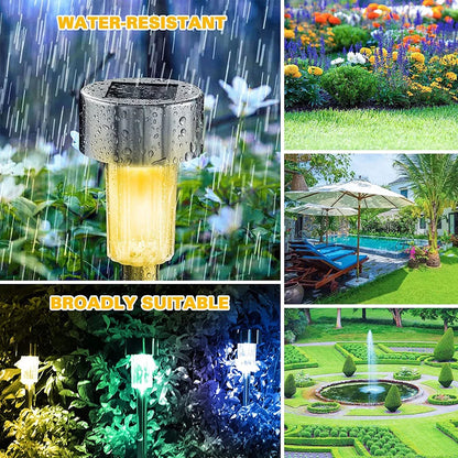 Solar Pathway Lights | Outdoor Lighting | Waterproof | Durable | Garden Decor