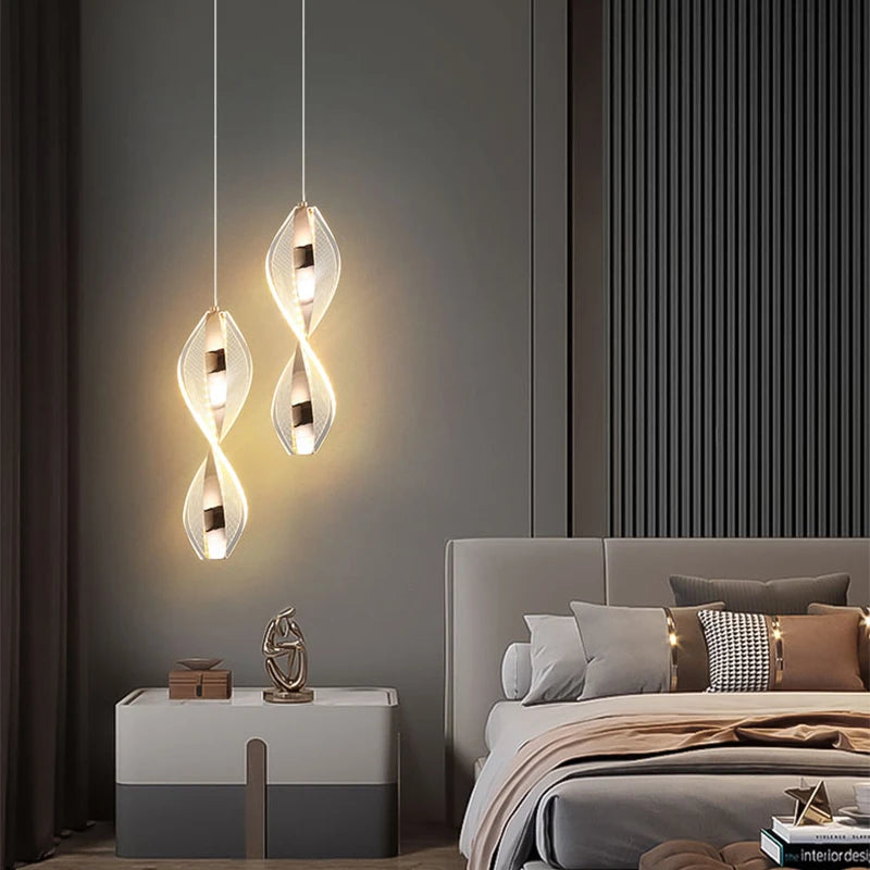 "Nordic LED Pendant Light – Modern Hanging Lamp for Living Room, Bedroom & Home Decor"