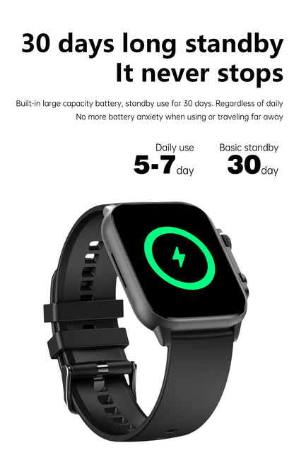 Men's&wemen Smartwatch NFC 1.95" AMOLED Screen Smartwatch Series 8 Bluetooch Call IP68 Waterproof