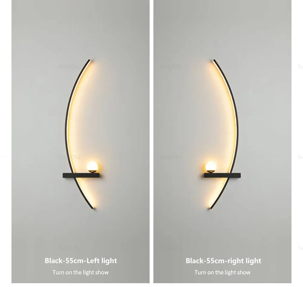 Modern LED Wall Lamp | Indoor Lighting | Bedroom | Living Room | Home Decor