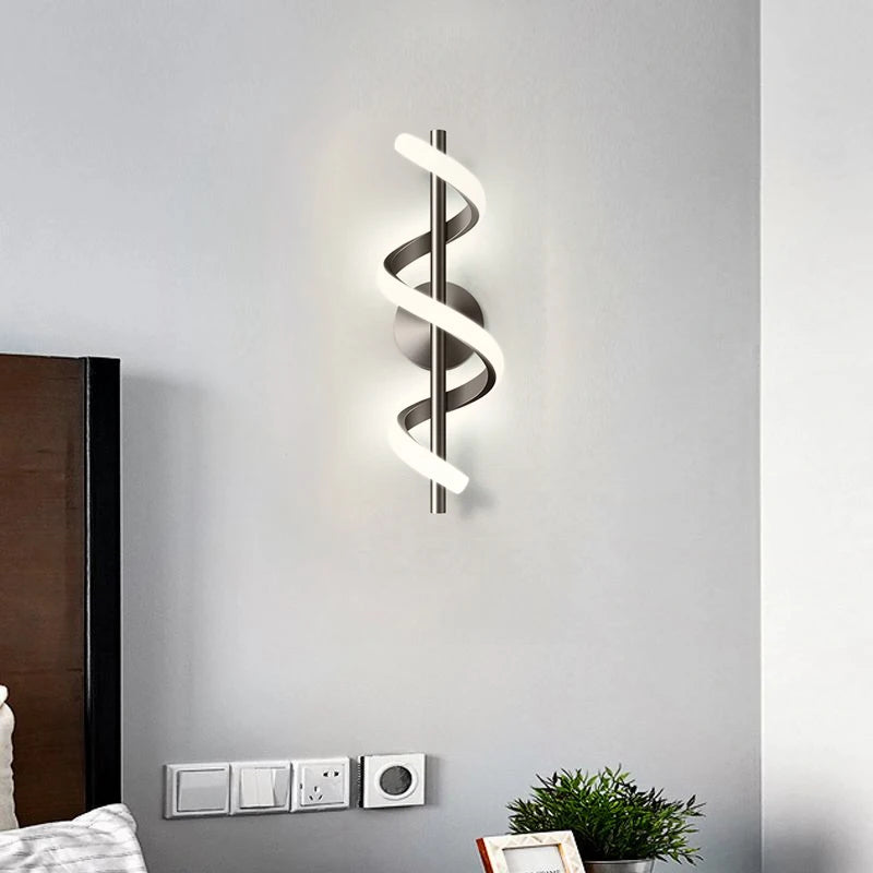 "Modern LED Wall Lamp – Creative Wall Sconce for Bedroom, Living Room, & Home Decor"