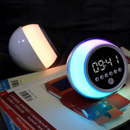 Bluetooth 5.3 Speaker with Alarm Clock | LED Digital Display | Wireless | Portable | Home Decor