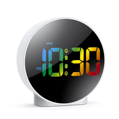 "ORIA Digital Alarm LED Table Clock – USB Snooze Night Light for Home Decor"