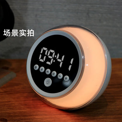 Bluetooth 5.3 Speaker with Alarm Clock | LED Digital Display | Wireless | Portable | Home Decor