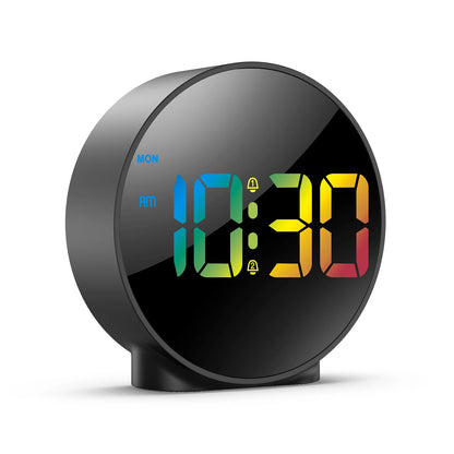 "ORIA Digital Alarm LED Table Clock – USB Snooze Night Light for Home Decor"