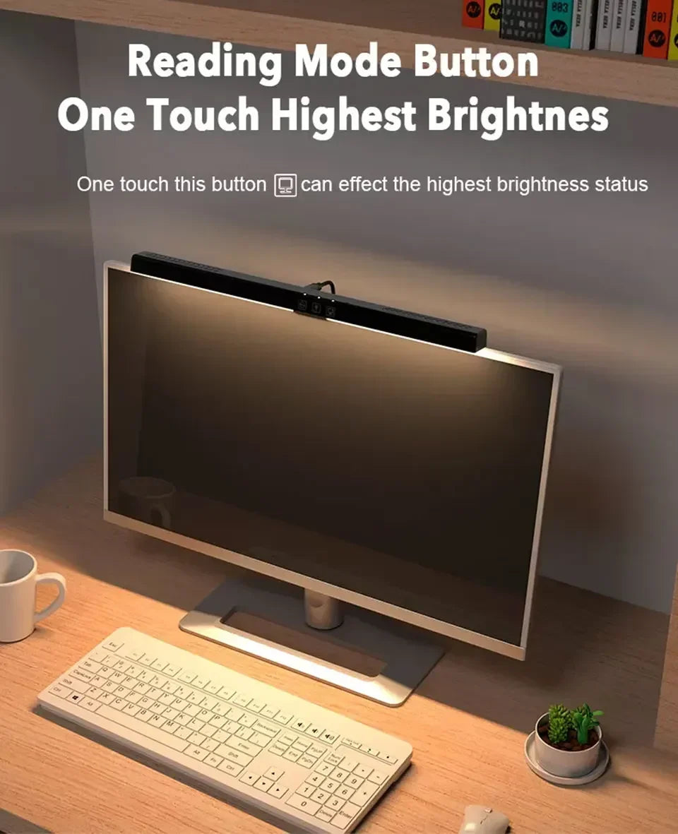 Monitor Light | LED Desk Lamp | Eye-Care | Flexible Arm | Modern Design