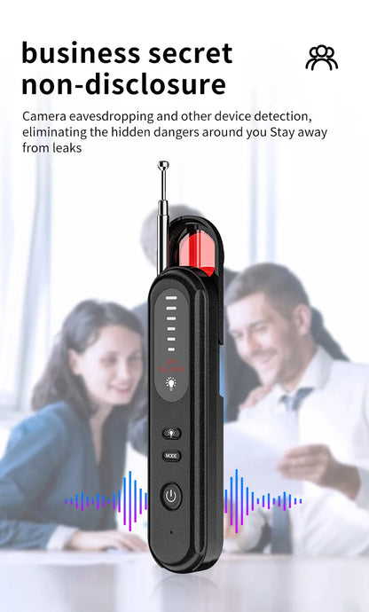 Hidden Camera Detector | GPS Tracker Finder | Anti-Spy Device | Wireless Signal Scanner | Privacy Protection