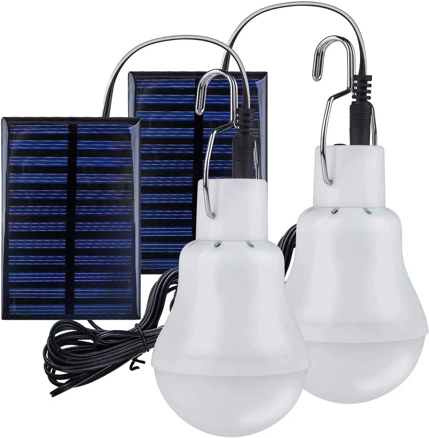 "LED Solar Bulb Light – Waterproof, USB Charged, Portable Emergency Lamp for Indoor & Outdoor Use"