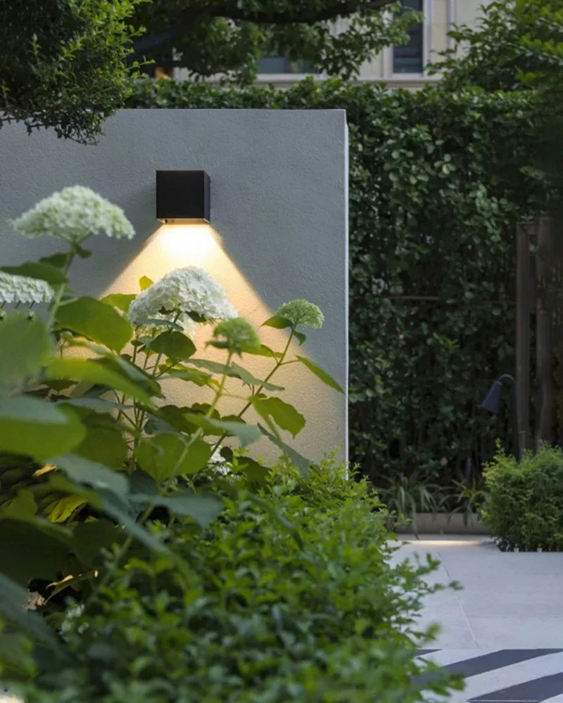 Solar-Powered LED Wall Lamp | Outdoor Lighting | Waterproof | Adjustable | Garden Decor