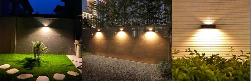 Solar-Powered LED Wall Lamp | Outdoor Lighting | Waterproof | Adjustable | Garden Decor