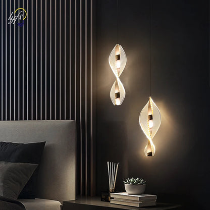 "Nordic LED Pendant Light – Modern Hanging Lamp for Living Room, Bedroom & Home Decor"